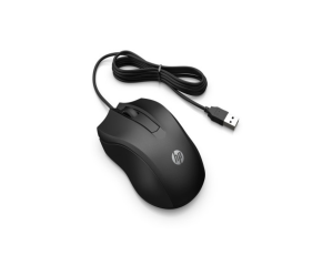 MOUSE CABLE USB HP 100 NEGRO