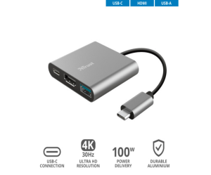 ADAPTADOR TRUST USB-C 3-1