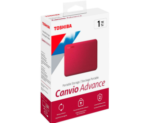 HDTCA10XR3AA DISCO EXT ADV10, 1TB ROJO